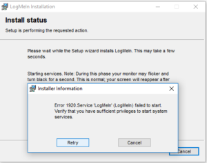how to restart a mac remotely with logmein